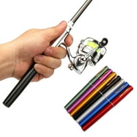 ANDOER džep slikovali ribolov štap combo olovka za ribolov polni komplet teleskopski ribolov štap Reel