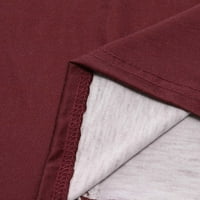 Cethrio prevelike majice za žene - modna ležerna pozicioniranje ličnosti tiskano od ramena kratkih rukava