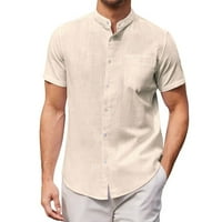 Ljetna košulja za muškarce, Ležerne prilike Ležerne prilike, Majica s kratkim rukavima, tasteri za zatvaranje