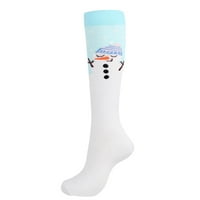 Kiplyki Cleariance Fall Čarape za žene Unise odrasli Božićni tisak 3D čarape Toplo pod pritiskom Čarape