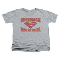 Superman DC stripovi Čovjek od čeličnog dresa za odrasle V-izrez T-majica Tee
