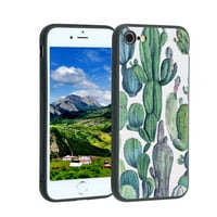 Cactus-Telefonska futrola, deginirana za iPhone se Case Muške žene, fleksibilan silikonski udarni kofer za iPhone se
