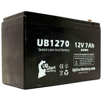 - Kompatibilni Ademco 5140xM baterija - Zamjena UB univerzalna zapečaćena olovna kiselina - uključuje