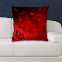 Bacite jastuk za jastuk Crveni ružičasti četveronožni jastuk standardni jastuk za muškarce Žene Početna Dekorativna kauč na razvlačenje na karfonu Spavaća soba