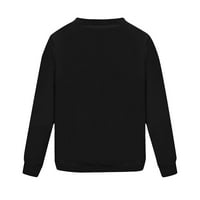 Ženski majica s dugim rukavima FESTIVAL majica O-izrez Print Duks pulover dugih rukava Bluse etnički