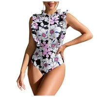 Kakina s bikini kupaći kostimi za žene čišćenje Žensko novo stilski spajanje kupaći kostim elegantni