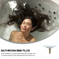 Plug za kupatilo Rotaciona kupaonica Odvodnik klipne kupatilo čep za kadu za kadu za odvod