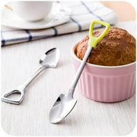 FOGCROLL Creative lopata oblika od nehrđajućeg čelika kašika čaj za čaj za sladoled supe kašika