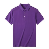 Muška košulja Dugi rukavi Muškarci Ljetni mekani modni gumb s kratkim rukavima Majica od majica