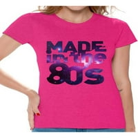 Neugodni stilovi izrađeni u 80-ih majica 80-ih Rođendana majica 80-ih Rock majica 80s majica Retro Vintage Rock koncert majica 80s kostim 80-ih Odjeća za žene 80-ih Outfit 80-ih
