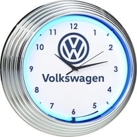 Neonetika Volkswagen VW Neon Clock