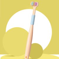 Četkica za zube s mekim čekinjem nježno čišćenje 3-strana četkica za zube za djecu