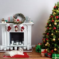 Eychin božićna tema Pet mačji pas mat jastučić meko toplo debelo odgajivačka kaveza kavez za male srednje