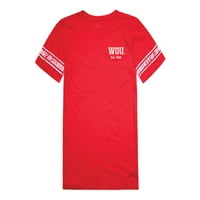 Univerzitet Western Oregon Ženska praksa majica Crvena