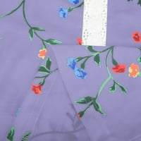 Fanxing Cleariance ženske ljetne majice za jesen ruhom čipka Vranje Ležerne prilike Ležerne prilike