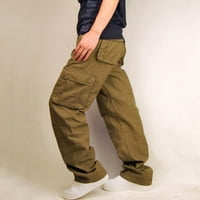 Symoidne muške gaće Camo Clearence žute muške hlače pantalone veličine 2xl