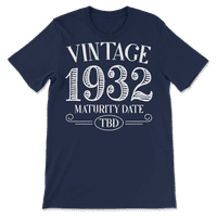 Rođena majica Vintage - datum dospijeća koji treba odrediti