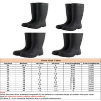 Crocowalk muns sigurnosne cipele čelične nožne čizme teške rain čizme PVC vodootporna bašta cipela žensku