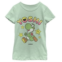 Djevojka Nintendo Yoshi Love Graphic Tee Mint Metion