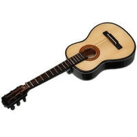 Minijaturna gitara, gitarski model poklon gitara s gitarom Mini gitara Model gitara gitara Mini muzički instrument Drvena minijaturna gitara za kuću