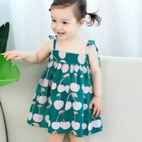 TODDLER Baby Girls Ljetni remen za haljinu Princess Sunduress 1- godina