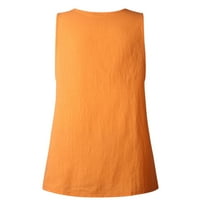 Ljetni Boho Kaftanske haljine za ženu Ležerne prilike labave tenka sa džepom Holiday Dame Solid Color Fashion Tunic Tops
