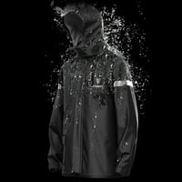 Muškarci Motociklističke kiše Vanjska reflektivna vodootporna kišna jakna i hlače Kišna zupčanik za biciklističke biciklističke biciklističke kampiranje planinarenje