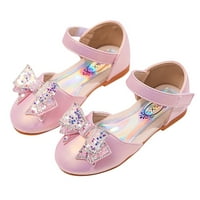Sunčeve djevojke Sandale Djevojke Baby princeze Cipele Star Sequin Rhinestone Luk Sandales Plesne cipele