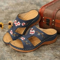 Djevojke Ortotičke sandale Žene otvorene nožne pete Sandale za vezne sanale za vez ljetne drevne cipele