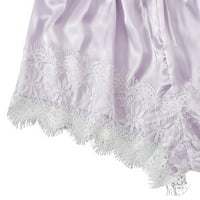 Ženska punilački plaket svileni noćni donje rublje Ženski vrhovi i kratke hlače Ležerne prilike za spavanje
