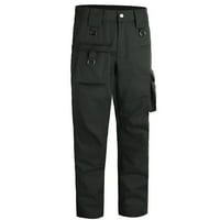 Muške taktičke pantalone za vanjsku taktiku Casual Stretch Multi džepovi Ravne hlače su borbe sa planinarskim sigurnosnim hlačama