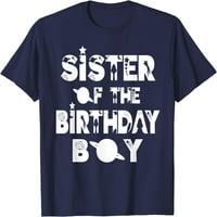 Sestra rođendana Astronaut Boy i djevojke Space Theme majica