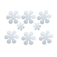 Rosarivae Snowflake Oblik protiv klizanja naljepnice za kupanje naljepnice sigurnosne tuš kabine