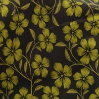 Onuoone Georgette viskozno odlazi i cvjetna umjetnička ispis tkanina od dvorišta široko