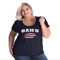 Normalno je dosadno - Ženska majica plus veličine, do veličine - Oahu Hawaii