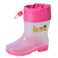 Obuća za bebe Modna ravna kiša crtane kiše može biti vezan iz crtanih prozirnih cipela za kišu na otvorenom