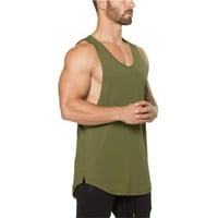 Košulje za fragarn za muškarce Muške teretane Bodybuilding Fitness mišićni majica bez rukava TOP top