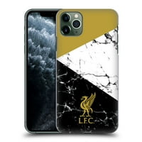 Dizajni glave službeno licencirani Liverpool Fudbalski klub Mramorni zlatni jetreni ptica tvrdi slučaj Kompatibilan sa Apple iPhone Pro max