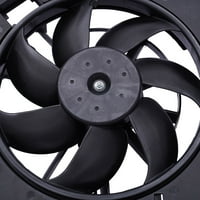 Crni prednji kondenzator hlađenja hlađenje ventilatorica za 2011. godinu Ford Fiesta 1.6l