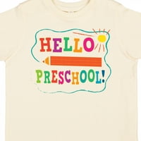 Inktastičan Pozdrav Predškolkom 1. dan školskog poklona Dječak malih dječaka ili majica Toddler