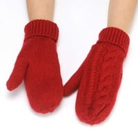 Kiplyki ponude Držite tople ženske rukavice unise zimske vanjske jahanje slatke plus baršunaste guste