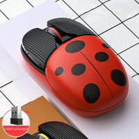 Betterz bežični miš Mini tihi dvostruki mod kreativni crtić koji puni Bluetooth kompatibilan miš za ured