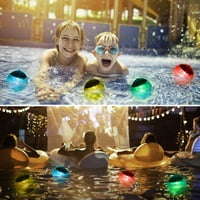 Solarno plutajuće light light lagano svjetlo sa bojom mijenjajući vodootporni ABS plastični LED solarni svjetiljka svjetla svjetla svjetla za vrt bazen kućni dekor