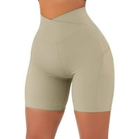Joga hlače za žene ženske uske koverpe struk navodne joge hlače visoka verzija struka