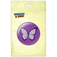 Purple Butterfly Hladnjak dugme magnet