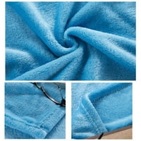 Prekrivač flisa bacanje pokrivač pokrivač pokrivač pokrivač pokrivač, pogodan za sobe sa hlađenjem dugim