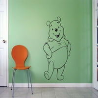 Winnie The Pooh crtani likovi Silhouette Baby rasadnici Dječak Djevojka Custom Zidna naljepnica Vinil