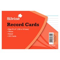 Silvine Srednje rekordne kartice Olovke Feint Listovi
