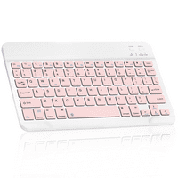 Ultra tanka Bluetooth punjiva tastatura za ROG PHONE PRO i sve Bluetooth omogućene iPad, iPhones, Android tablete, pametni telefoni, prozori - flamingo ružičasta