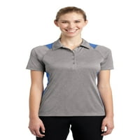 Heather Colorblock Content Polo